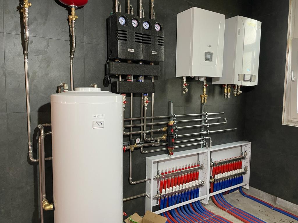 Монтаж системы отопления